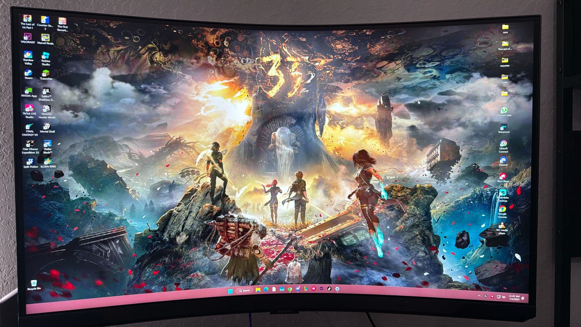 Samsung Odyssey G8 Monitor 4K 240HZ