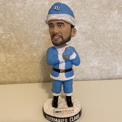 Kevin Kiermaier Claus Bobblehead Merry Christmas In July Tampa Bay Rays Baseball