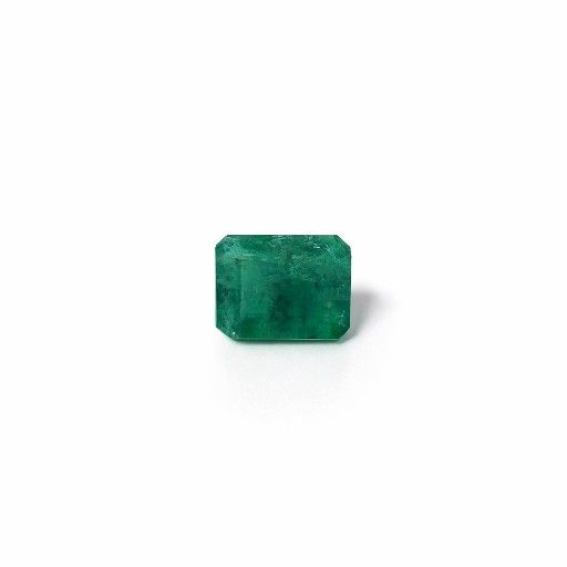 Natural Green Emerald 2.28 ct Rectangular step cut