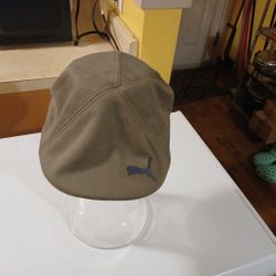 Men's Puma Cobra Golf  Drivers Cap News Boy Hat Flex Fit Size Large  XL Olive Green Brand New 