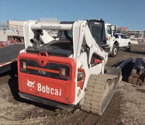 Track Skid Steer Loader Cab Bobcat