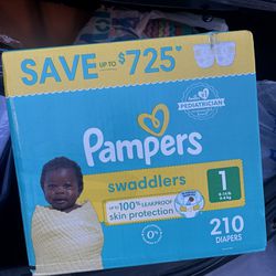 PAMPERS 210count