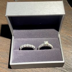 Diamond Wedding Ring Set