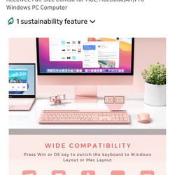 Wireless Keyboard and Mouse For Mac 
