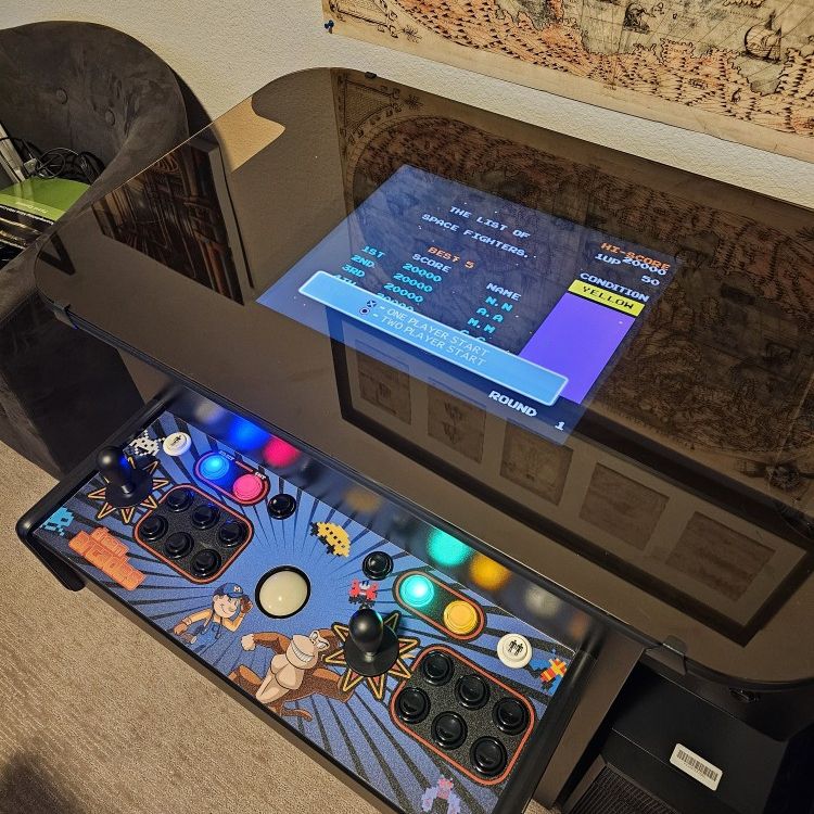 4-Player Dreamcade 2.0 Cocktail Arcade