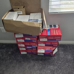 Envelopes in index cards