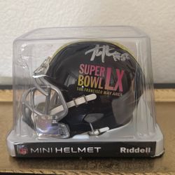 Signed By 2 Players Mini Helmet San Diego Chula Vista Ca
