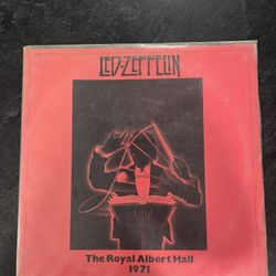 Very Rare Led Zeppelin Live The Royal Albert Hall 1971 Vinyl Album