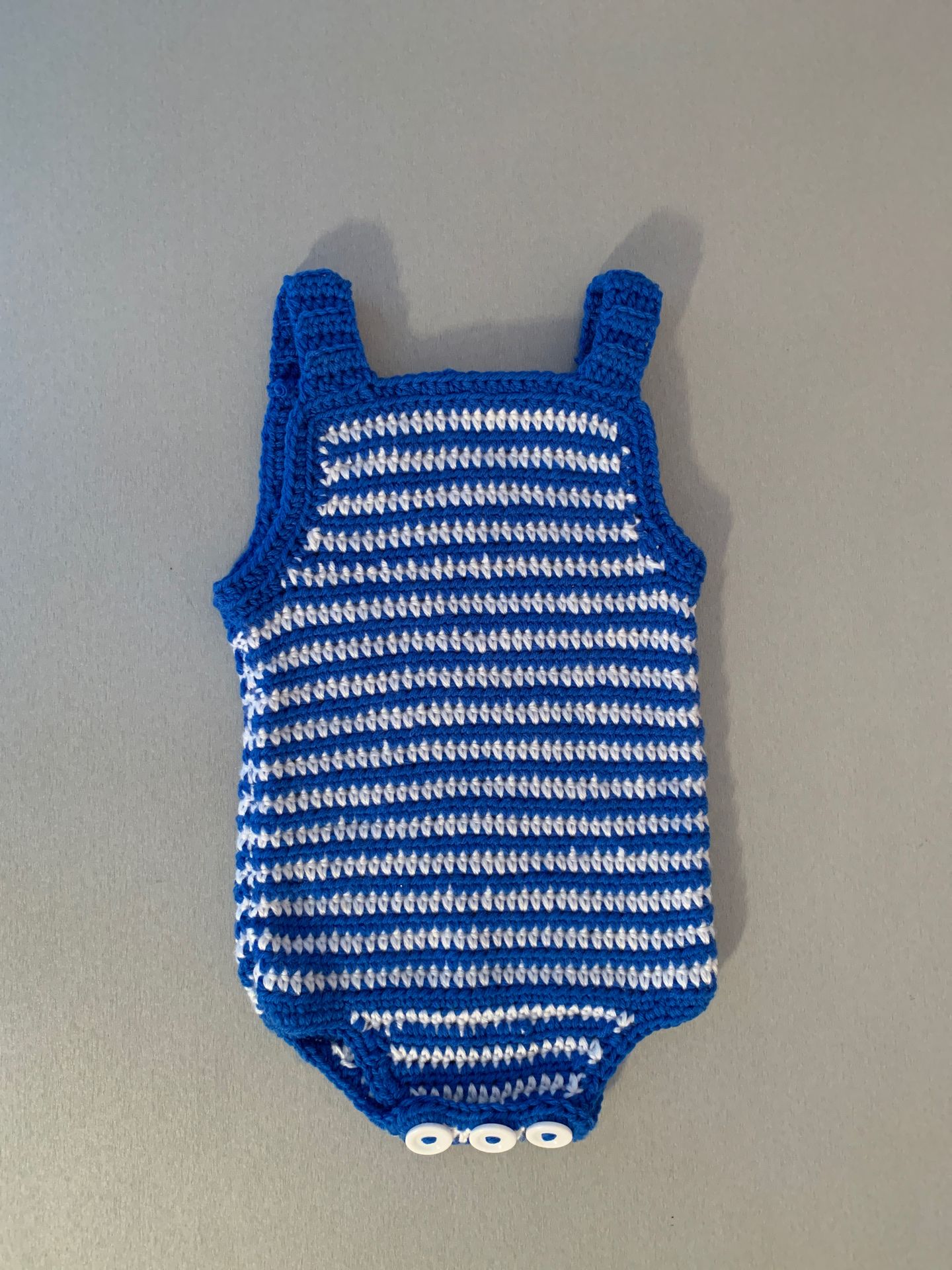 Baby boy onesie crocheted