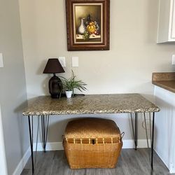 Marble Slab desk