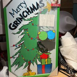 Merry Grinchmas Magnetic Board