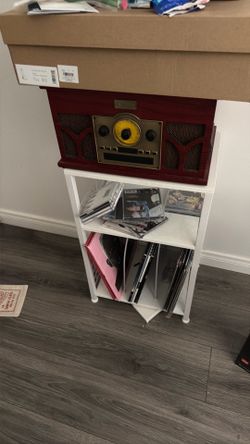 Record player and stand