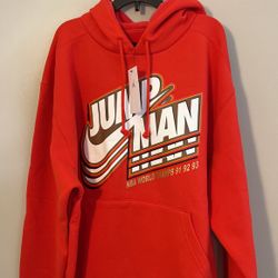 NWT Nike Jump Man Hoodie Large. No Deliveries 