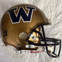 Washington Huskies Game Used Football Helmet