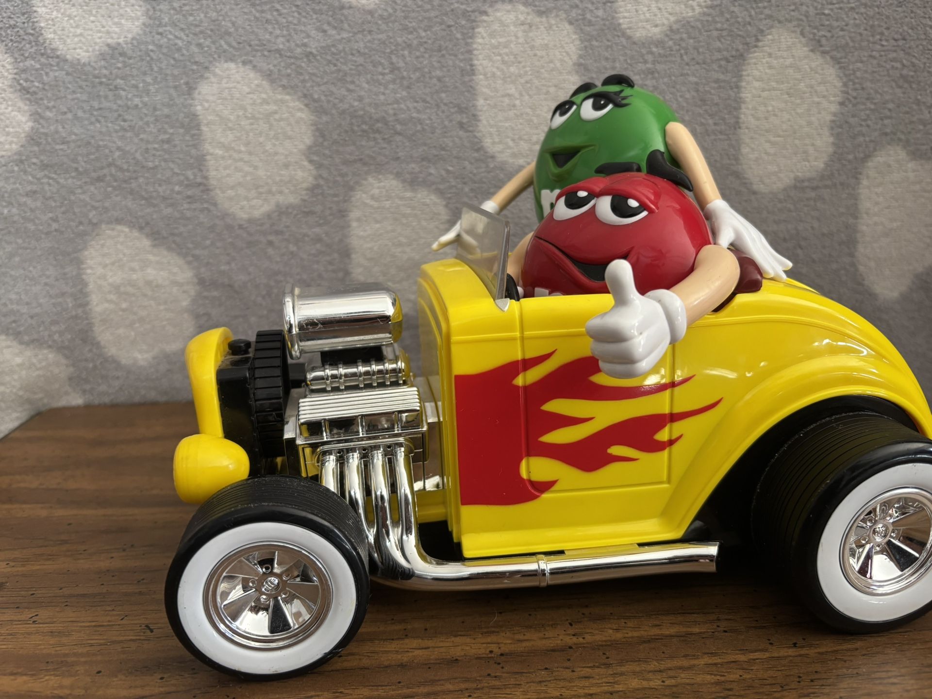 M&M’s Hot Rod Candy Dispenser – Great Condition