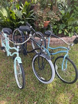 3 Cruiser Bikes (Map 1st Plz)
