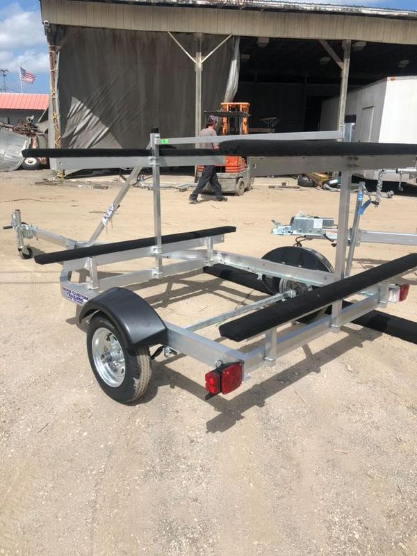 New aluminum Kayak/Canoe Trailer in stock hold up to 4 kayak/canoe