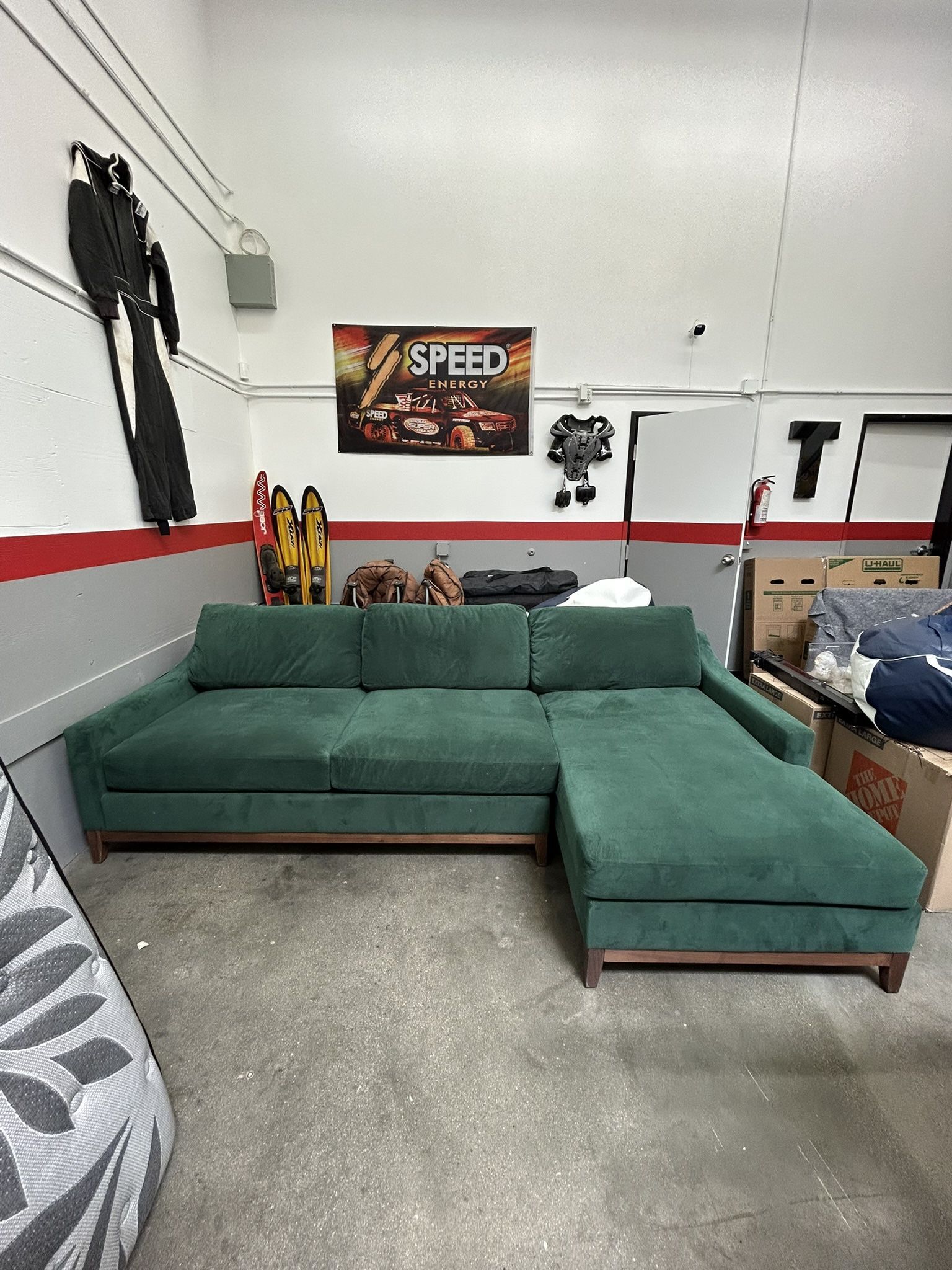 Living Spaces Sectional Couch