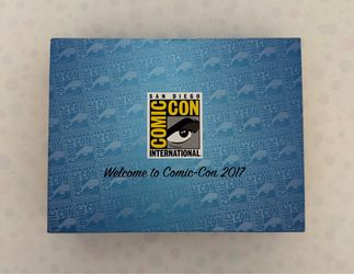 San Diego Comic-Con International 2017 Welcome Box with Pins