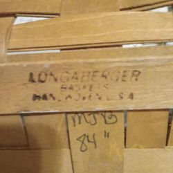 Longberger Basket