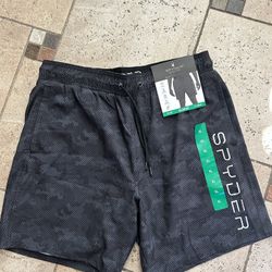 NWT Spyder Men’s Swim Trunks Size XL