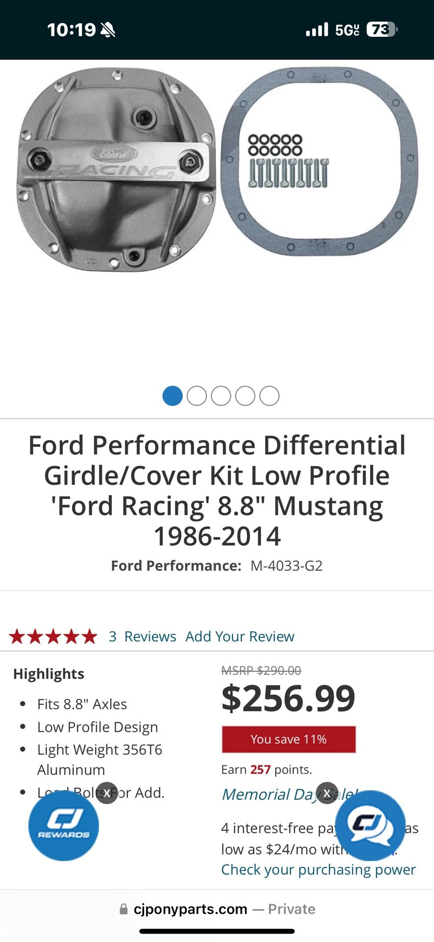 Mustang Parts