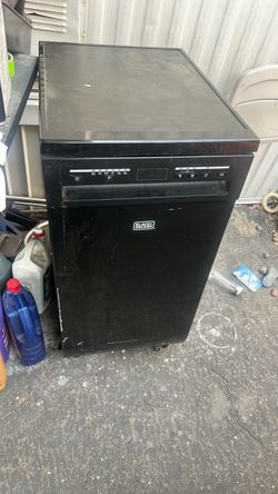 Black+Decker Portable Dishwasher Black