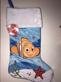 NWT Finding Nemo Christmas Stocking