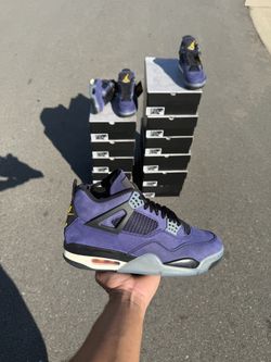Laker air Jordan 4