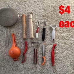 Kitchen  tools    -   $15