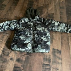 Boys Northface Reversible Coat 