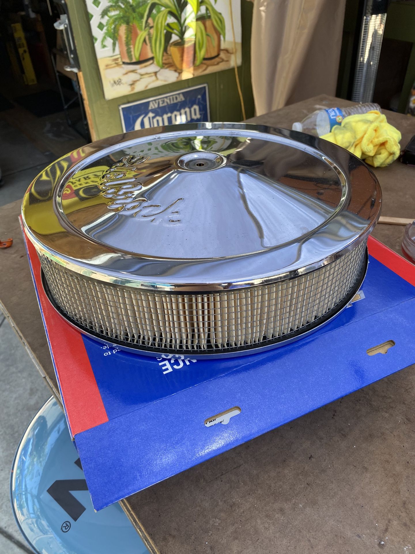 Edelbrock Carburetor Cover Chevy Lowrider