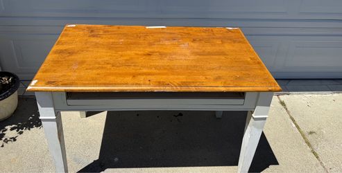 ANTIQUE IN FIR DINING TABLE