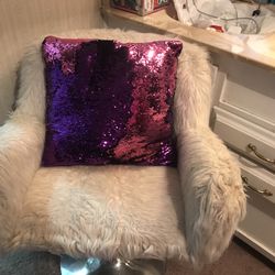 Decorative Sparkle Pink Pillows Pillow
