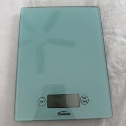 Blue Trudeau Kitchen Scale