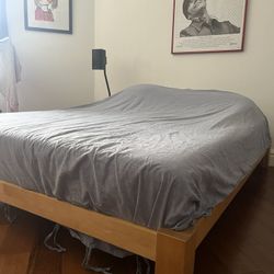 Futon Bed Company Double Bed + Nectar Mattress 