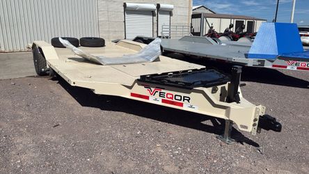2026 Veqor VCH 10k 102”x18’ Drive Over Fender Trailer