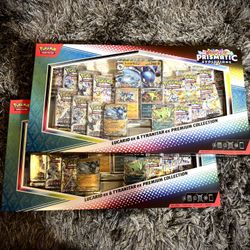 Pokémon Trading Cards Prismatic Tyrannitar and Lucario Sam’s Club Boxes