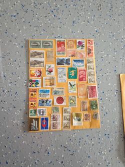 1 sheet China Old Stamps Lot VM 123
