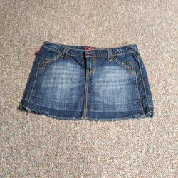 Tyte Mini Jean Skirt
