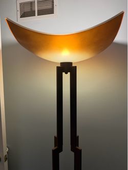 Vintage Van Teal Floor Lamp -Art Deco era