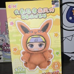 Naruto Plushy Keychain Labubu Style 