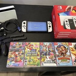 OLED Model HEG-001 Handheld Console - 64GB - White