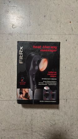 Heat therapy massage gun