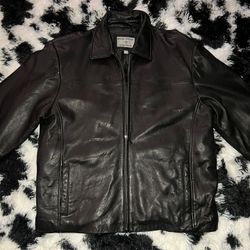 Boston Harbour Real Leather Jacket