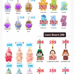 Big into Energy Skull Panda Care Bears Crybaby’s 