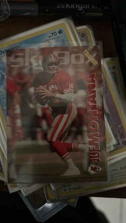 Joe Montana SkyBox Trading Card