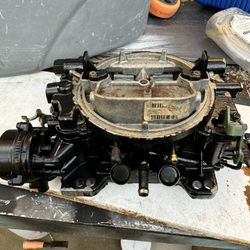 4 Barrel Weber Mercruiser Carburetor 