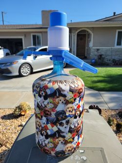 Water Bottle And Pump