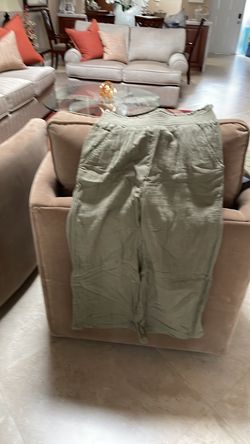 Cotton gauze summer pants size Medium